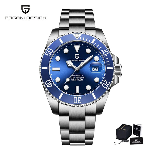Relogio Masculino Pagani design Royalis Blue 5