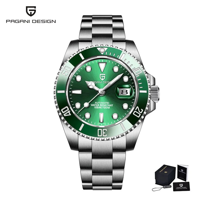 Relógio Masculino Pagani design Royalis Green7