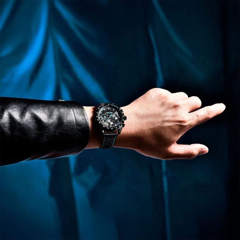 Relógio Masculino de Luxo Pagani Design Legacy Blue