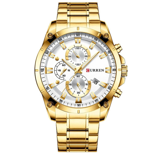 Relógio de Luxo Curren Florence Gold