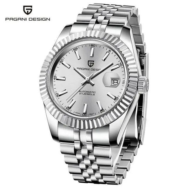 Relógio Masculino Pagani Design Regentis Silver White