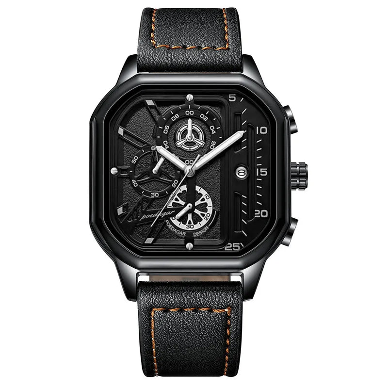 Relógio Masculino Square Series Luxury