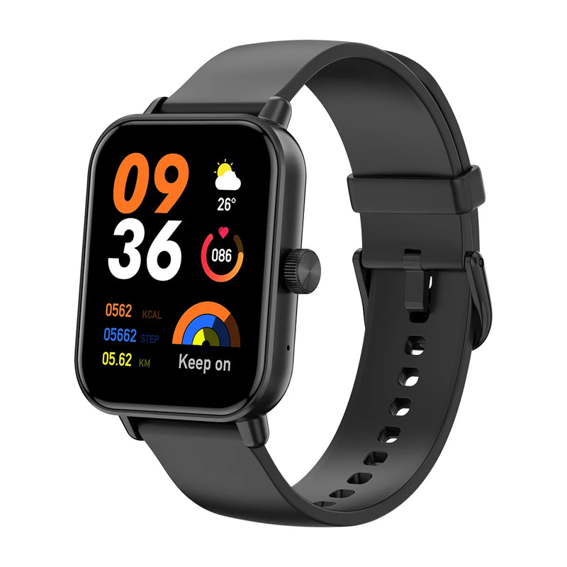 SmartWatch COLMI P81 Chamadas de Voz monitoramento cardíaco sono caminhada a Prova d'agua 100 Modos Esportivos