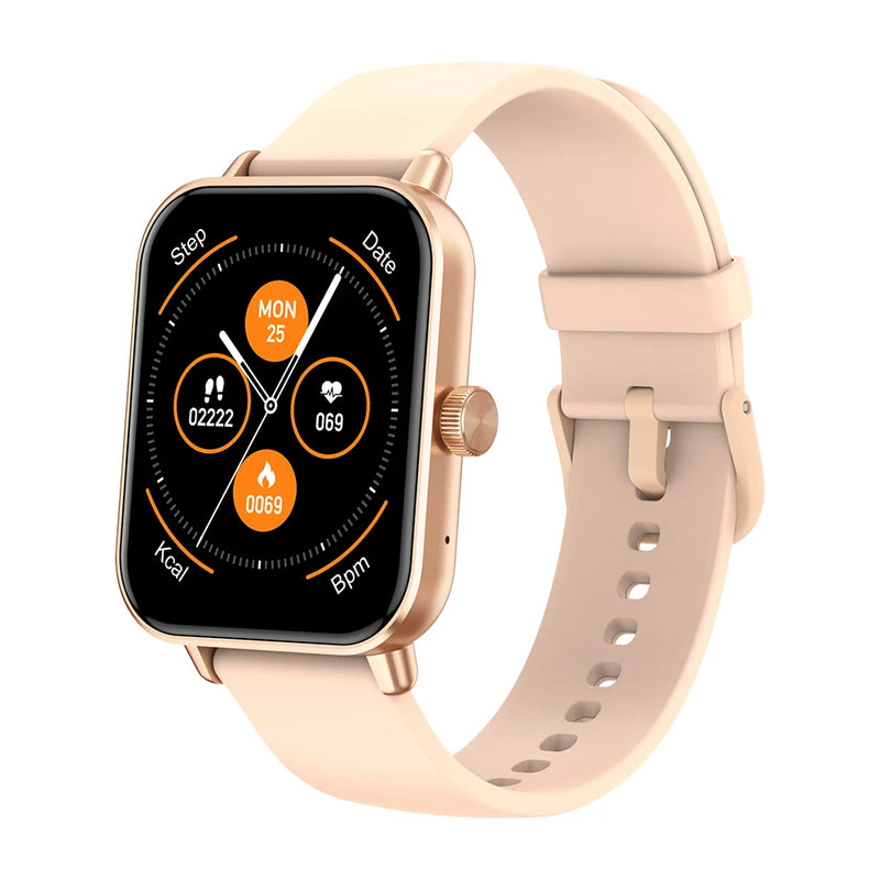 SmartWatch COLMI P81 Chamadas de Voz monitoramento cardíaco sono caminhada a Prova d'agua 100 Modos Esportivos