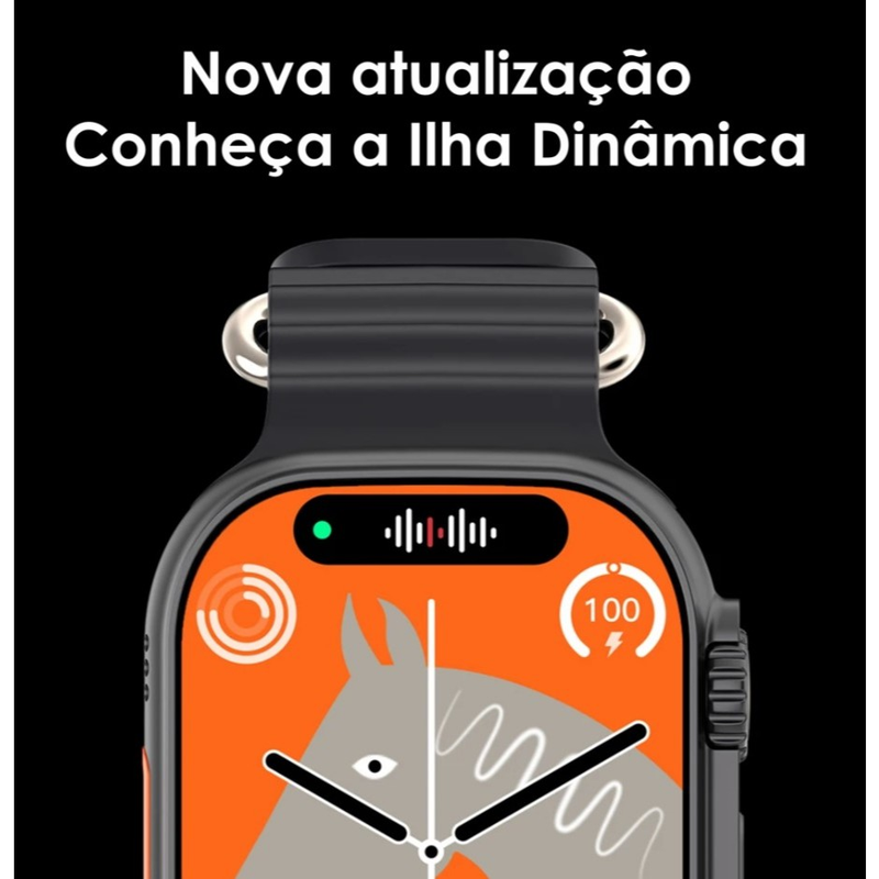 Smartwatch ULTRA 3 MINI Seire 10 38MM TELA AMOLED /CHAT GPT /ILHA DINÂMICA