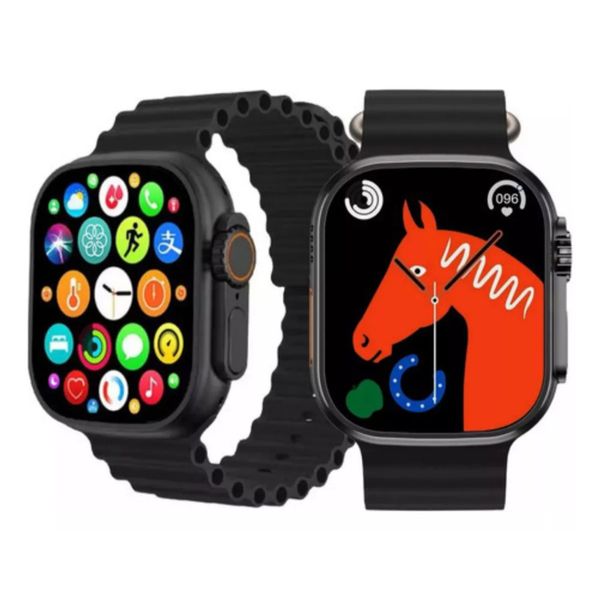 Smartwatch M10 Ultra Mini com 2 Pulseiras | Notificações, Música, Chat GPT, IP67