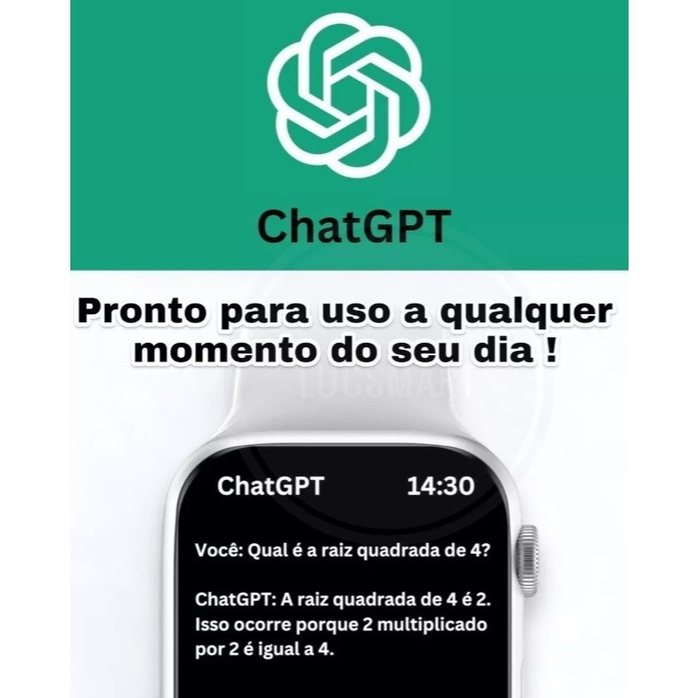 Smartwatch Ultra AI 3 Relogio Inteligente 4G Entrada Para Chip NFC ChatGPT Microwear Original