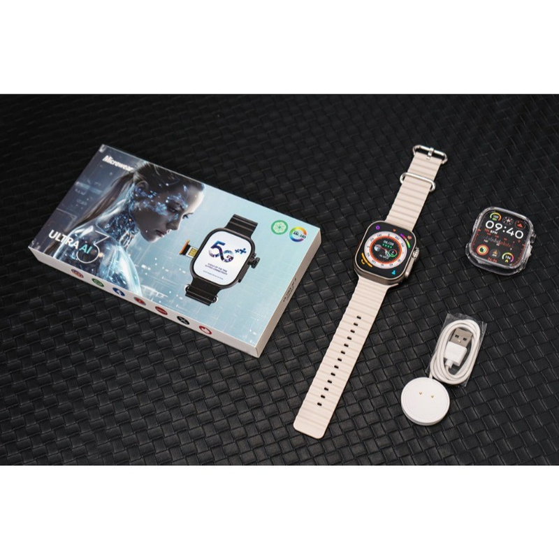 Smartwatch Ultra AI 3  4G Entrada Para Chip NFC ChatGPT Microwear Original